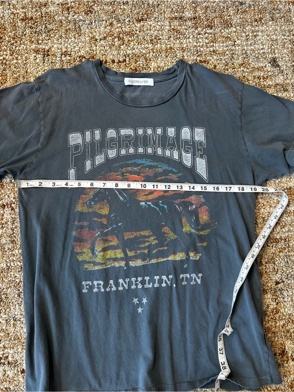 Daydreamer Charcoal Gray Graphic Tee - Picture 5 of 7